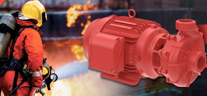 Imagem ilustrativa de Motobombas contra incêndios